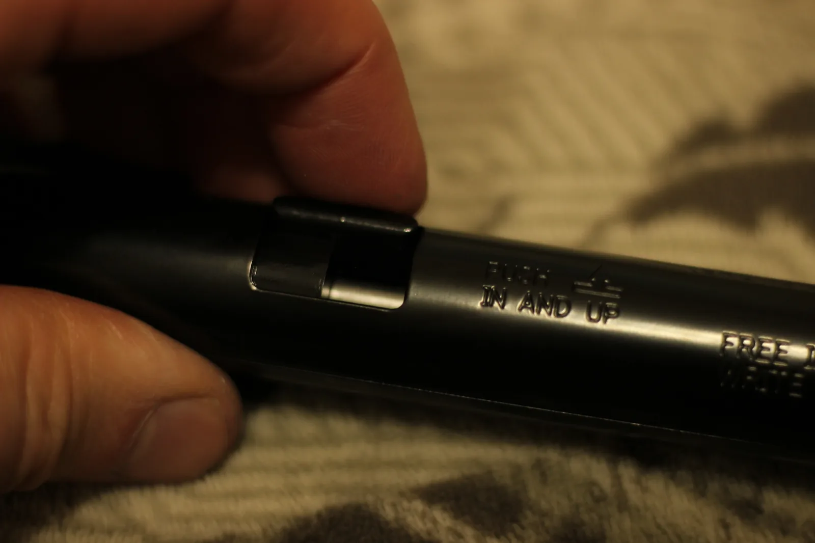 BB loading port on the Buck 105