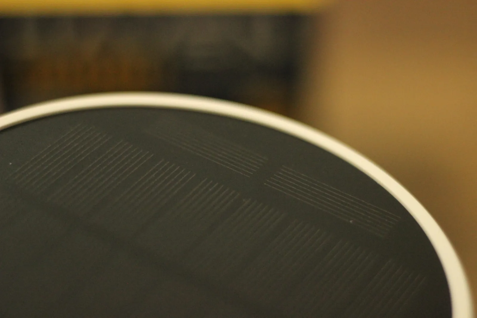 Extreme close-up of the HAVEN 10000 monocrystalline solar panel showing the crystal structure