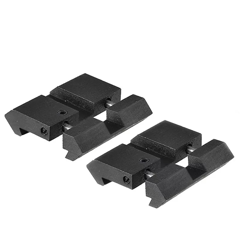 Bipods & Shooting Rests — 11mm Dovetail to 22mm Picatinny Rail Adapter (2-pack)
