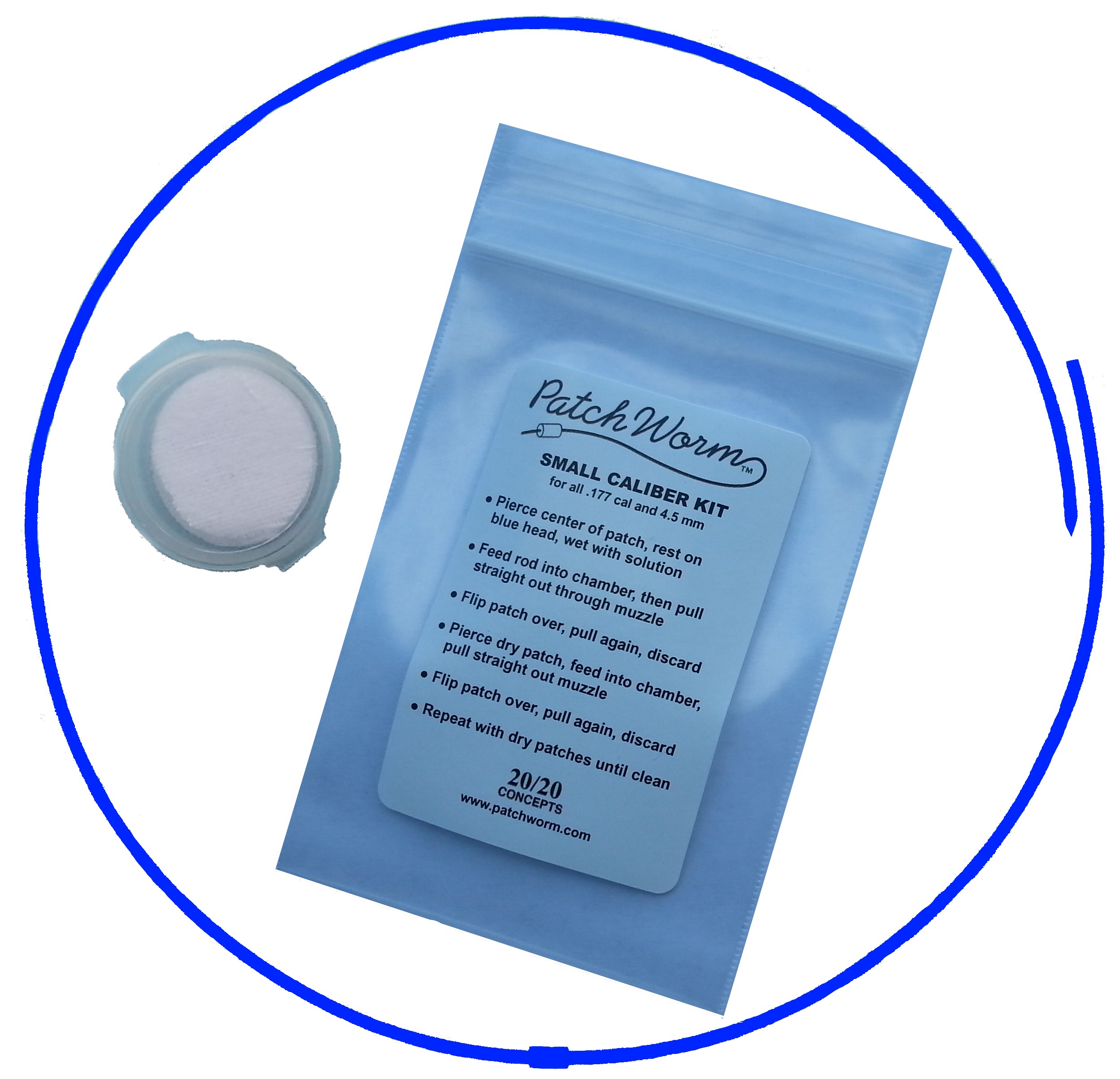PCP Maintenance & Cleaning Gear — Patchworm .177 Field Kit