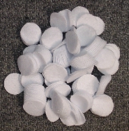 PCP Maintenance & Cleaning Gear — Patchworm 7/8″ Patches (500 pieces)