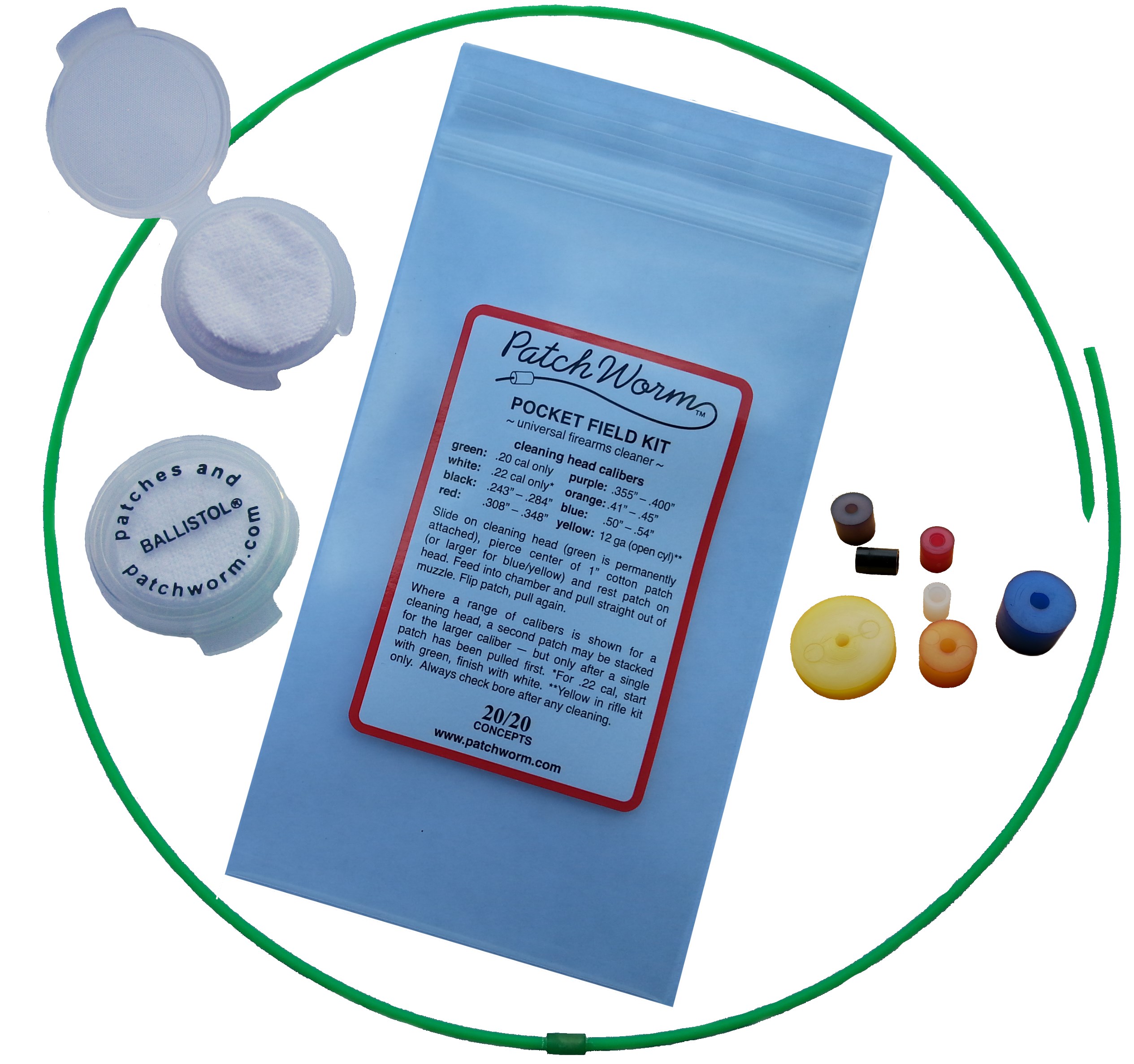 PCP Maintenance & Cleaning Gear — Patchworm Pocket Field Kit