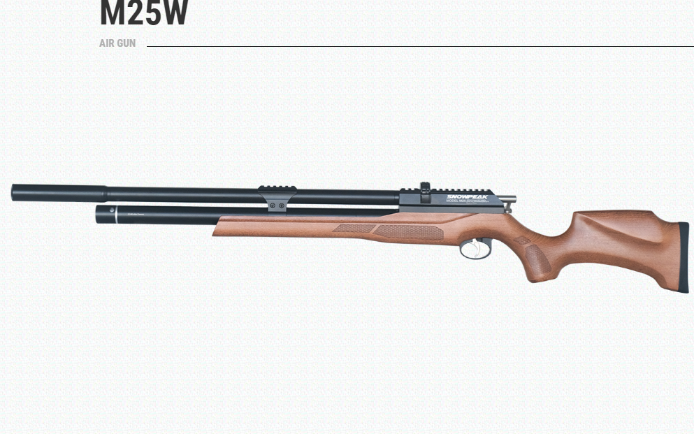 Snowpeak M25W Gen II Wood Stock (.22/.25/.30)