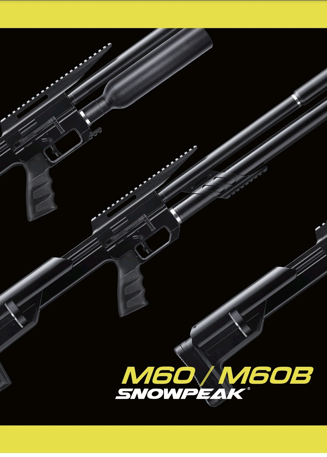 Snowpeak M60B High-Power Bottle-Fed PCP (.22/.25)