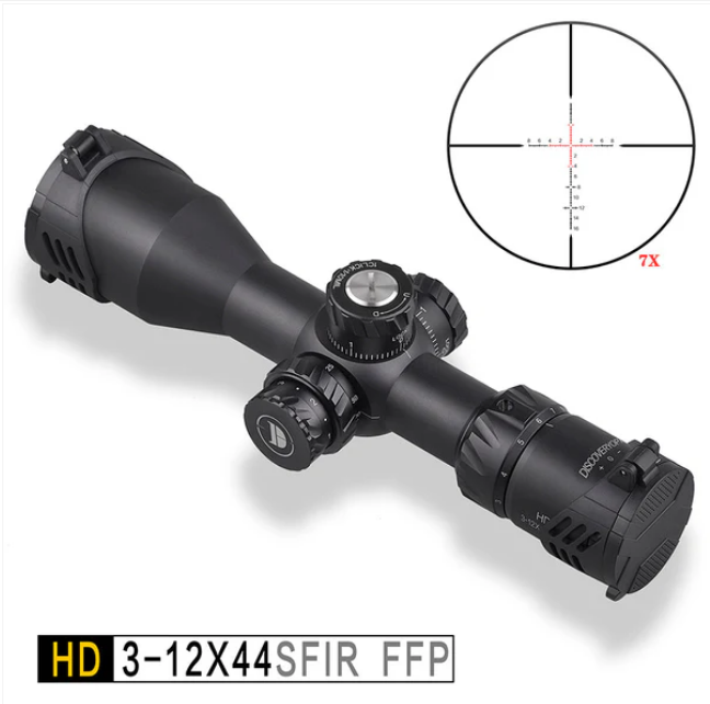 Scope — Discovery HD 3-12×44 SFIR FFP-MIL 30mm