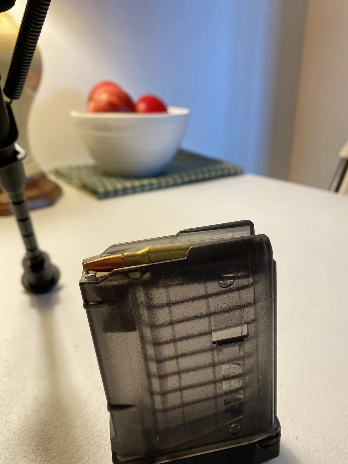 Two boxes of Federal .223 Rem ammunition stacked — 62gr Fusion and 50gr Varmint & Predator